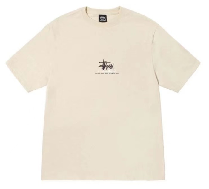 STUSSY INTERNATIONAL TEE APRICOT