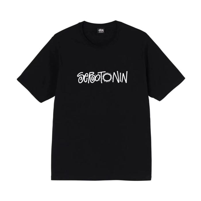 STUSSY SEROTONIN TEE BLACK