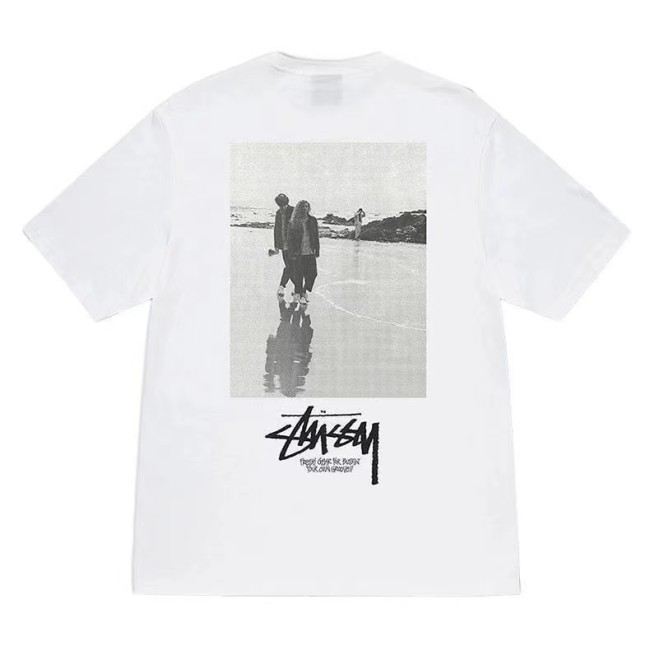 STUSSY LOW TIDE TEE WHITE