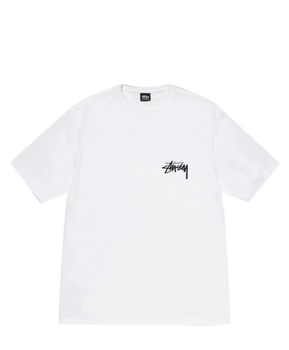 STUSSY LOW TIDE TEE WHITE