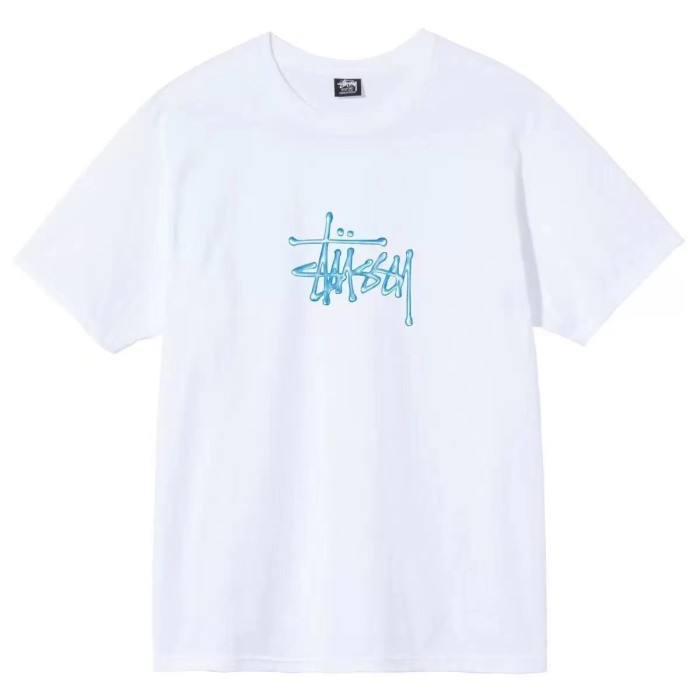 STUSSY COLOR BASE STYLE TEE WHITE