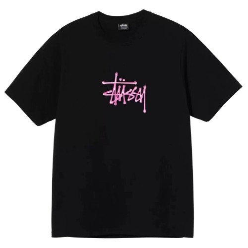 STUSSY COLOR BASE STYLE TEE BLACK