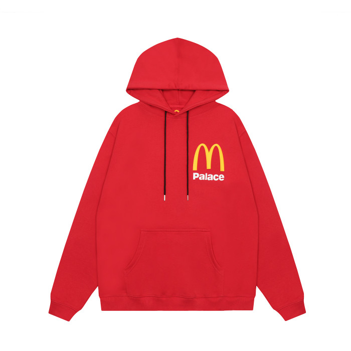 Travis Scott McDonald's Print Hoodie RED