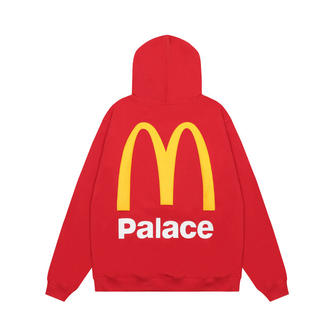 Travis Scott McDonald's Print Hoodie RED