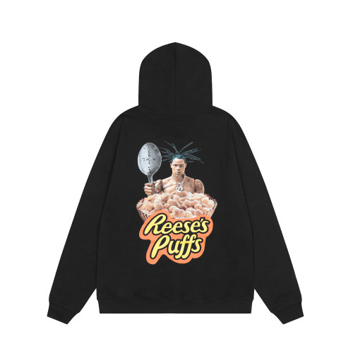 Travis Scott Reese's Puffs Print Hoodie Black