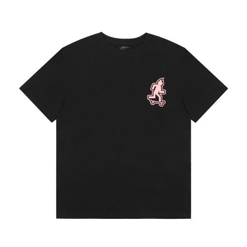 Travis Scott No Loiteing Logo Tshirt Black