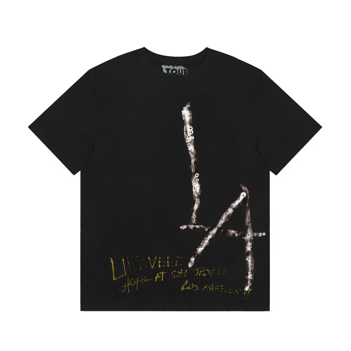 Travis Scott Circus Maximus Logo Tshirt Black