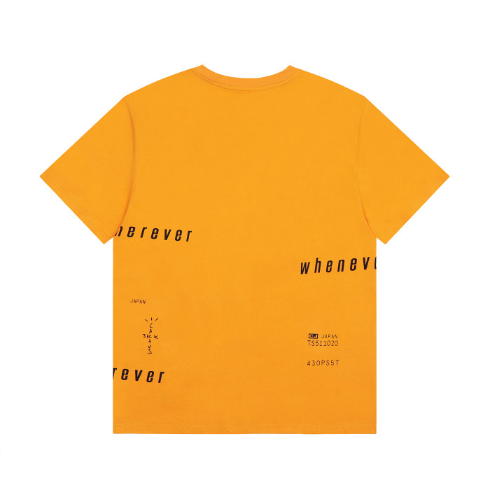 Travis Scott Eye Print Tshirt Orange