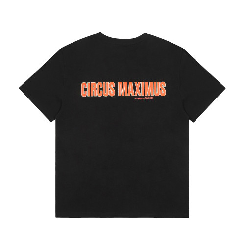 Travis Scott Circus Maximus Logo Tshirt Black