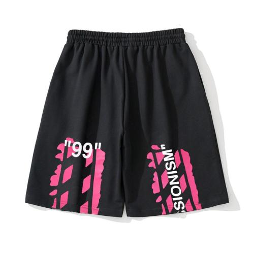 OFF-WHITE 99 Print Trousers Pink