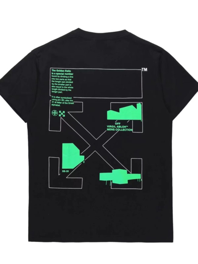 OFF-WHITE T-shirt green