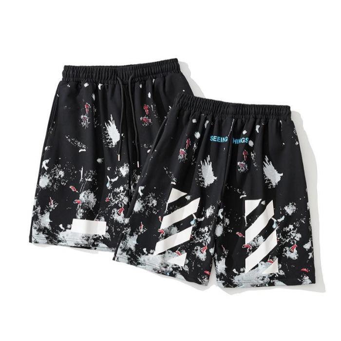 OFF-WHITE Starry Sky Print Trousers