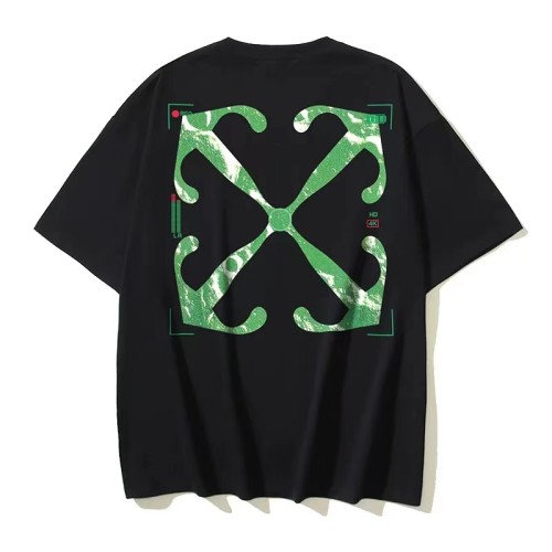 OFF-WHITE Moon Images Print Shirt Black