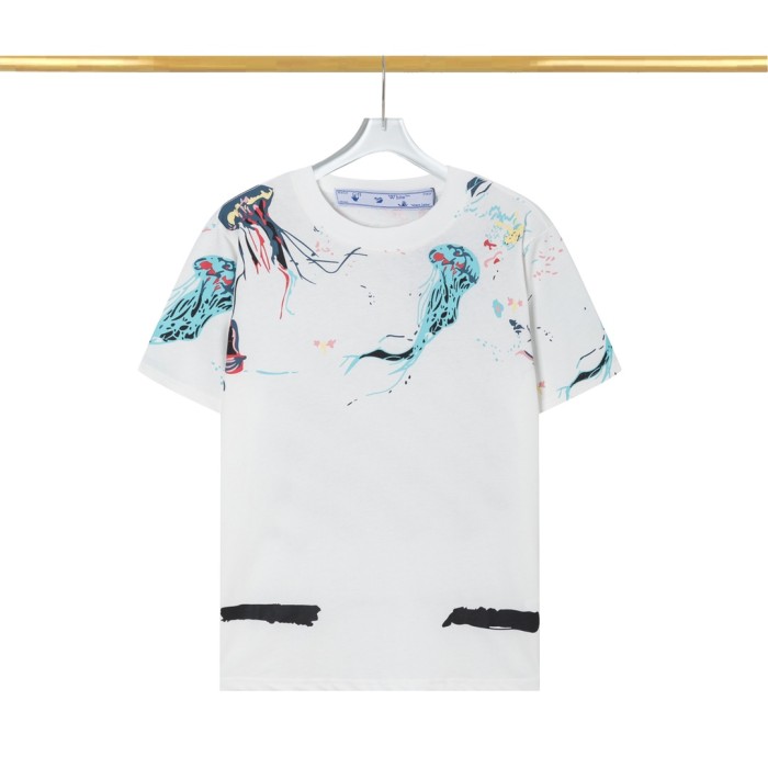 OFF-WHITE Jellyfish Print Shirt White