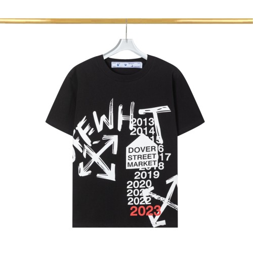 OFF-WHITE Street Graffiti Print Shirt Black