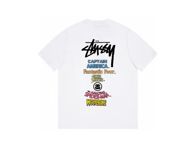 STUSSY FANTASTIC FOUR  TEE WHITE