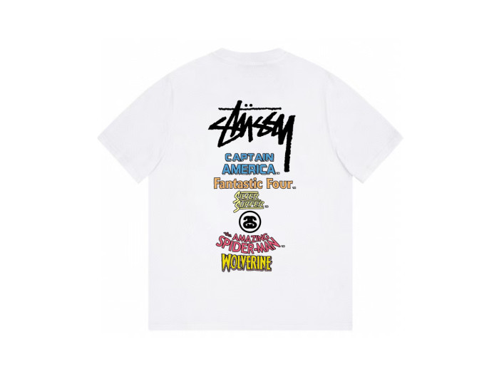 STUSSY FANTASTIC FOUR  TEE WHITE