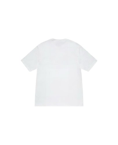 STUSSY DOG PRINT TEE WHITE