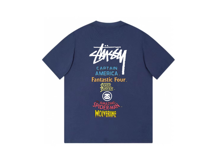 STUSSY FANTASTIC FOUR  TEE  NAVY