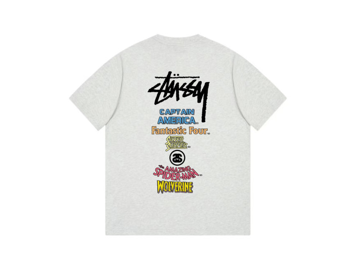 STUSSY FANTASTIC FOUR  TEE  GREY