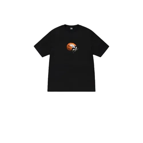 STUSSY LADYBUG PRINT TEE BLACK