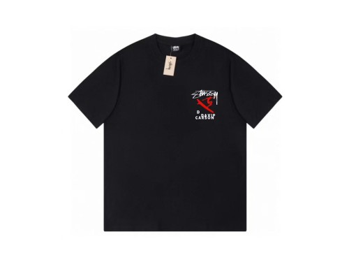 STUSSY ×DAVID CARSON  TEE BLACK