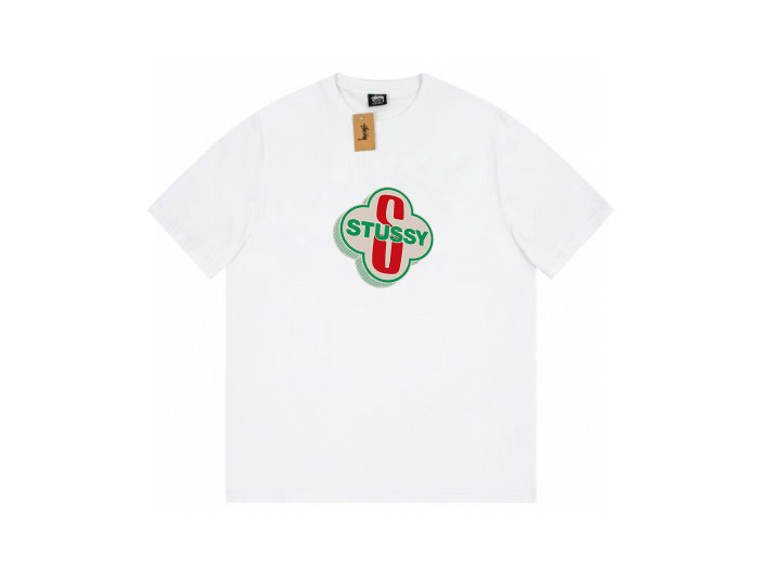 STUSSY 3D LOGO TEE WHITE