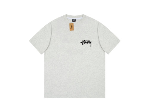 STUSSY BEAUTY PORTRAIT PRINT TEE GREY