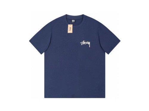 STUSSY BEAUTY PORTRAIT PRINT TEE NAVY
