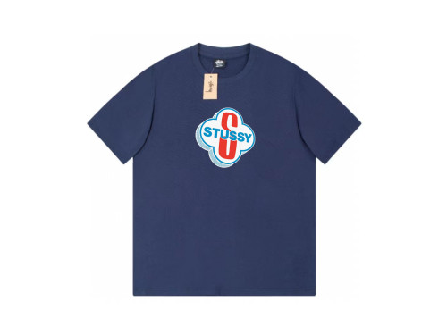 STUSSY 3D LOGO TEE NAVY