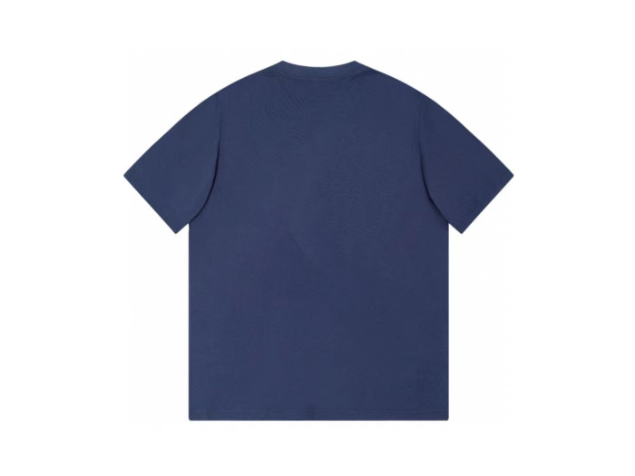 STUSSY GRAFFITI LOGO PRINT TEE NAVY