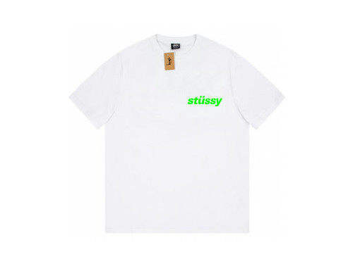 STUSSY LOGO PRINT TEE WHITE