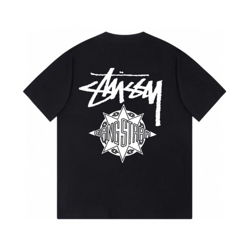 STUSSY PORTRAIT PRINT TEE BLACK