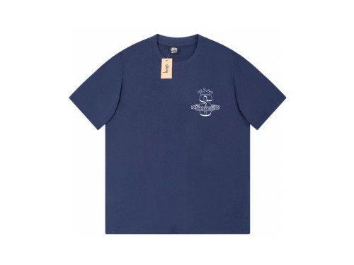 STUSSY CROWN LOGO TEE NAVY