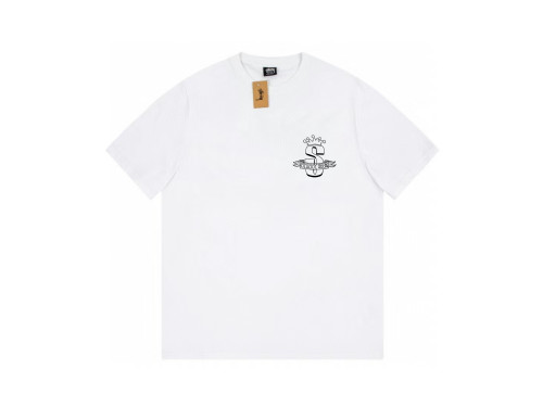 STUSSY CROWN LOGO TEE WHITE