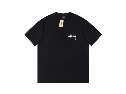 STUSSY BEAUTY PORTRAIT PRINT TEE BLACK