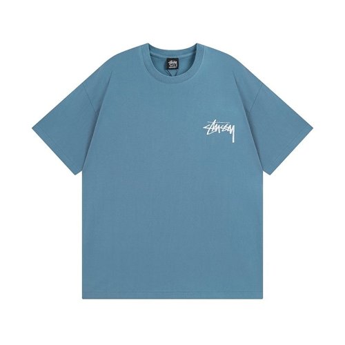 STUSSY DANCER PRINT TEE BLUE