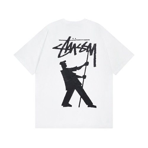 STUSSY DANCER PRINT TEE WHITE