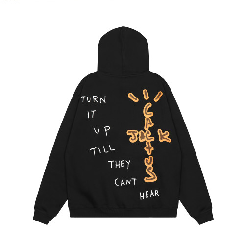 Travis Scott Desert Print Hoodie Black