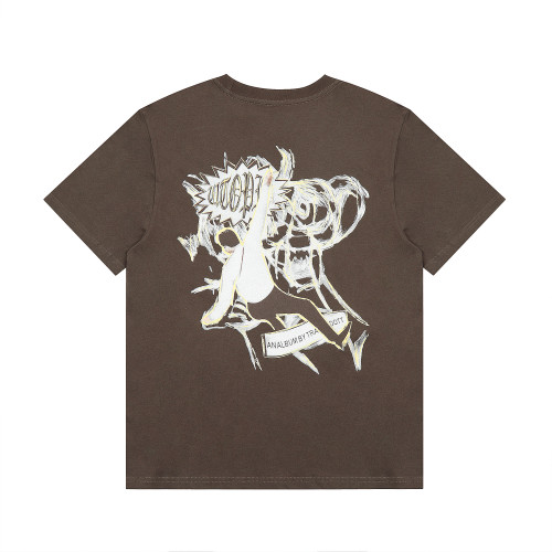 Travis Scott Graffiti Expert Print T shirt Coffee