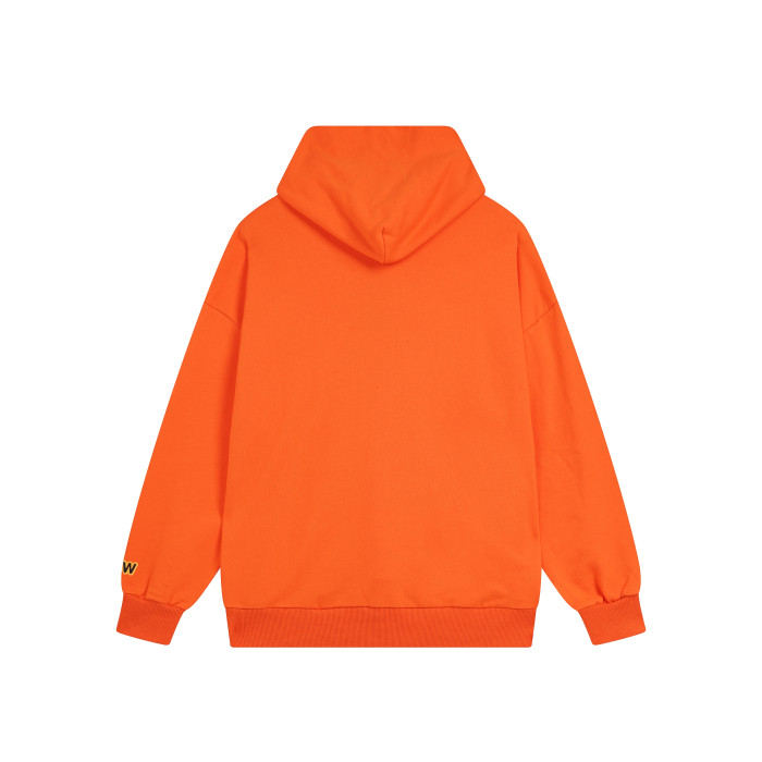 Drew House Smiley Face Series Mascot Navy Smiley Face Hooded Fleece Sweatshirt Winter Unisex Navy Blue