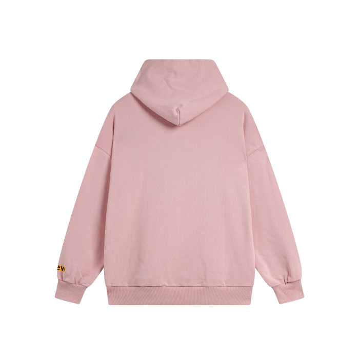 Drew House Smiley Face Series Mascot Navy Smiley Face Hooded Fleece Sweatshirt Winter Unisex Navy Blue