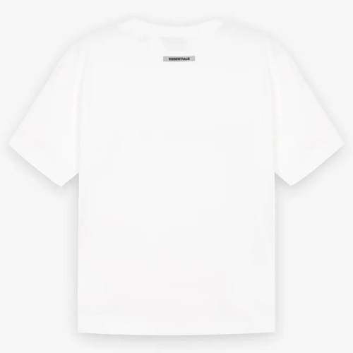 FOG Fear of God 20 Reproduced Short -sleeved Essentials Loose Round Neck T -shirt white
