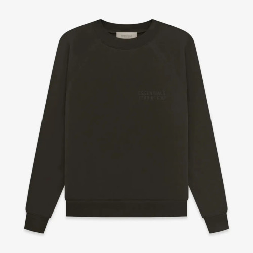 FOG FEAR OF GOD ESSENTIALS double line 23 letters simple round neck sweatshirt