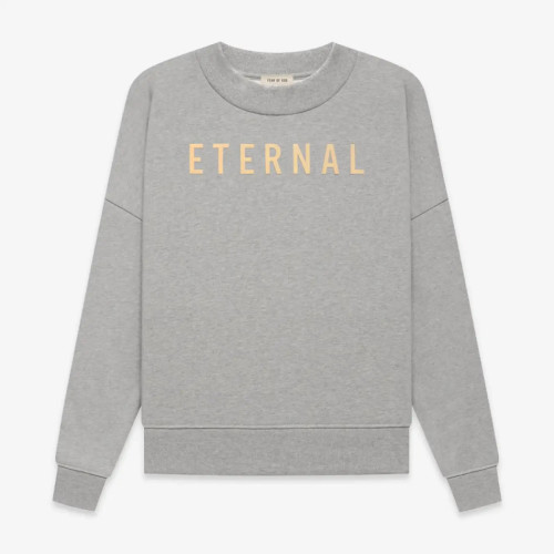 FOG FEAR OF GOD Season 8 Eternal Round Neck Sweatshirt Retro Casual Loose Top