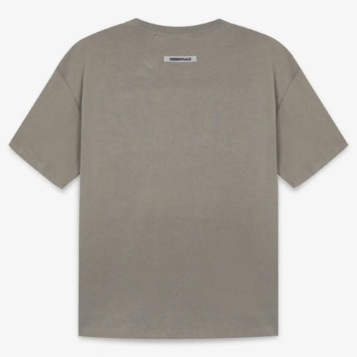 FOG Fear of God 20 Reproduced Short -sleeved Essentials Loose Round Neck T -shirt Carbon gray