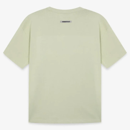 FOG Fear of God 20 Reproduced Short -sleeved Essentials Loose Round Neck T -shirt Avocado