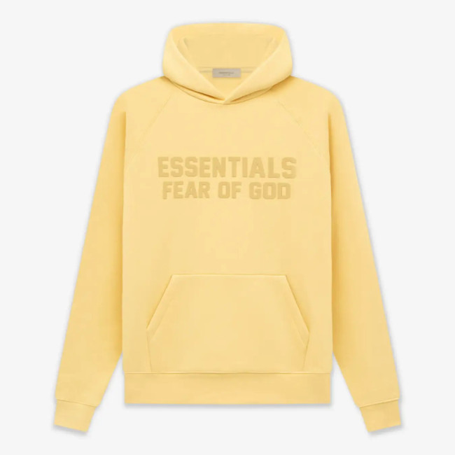 FOG FEAR OF GOD 23 double line chest double row hoodie ESSENTIALS retro casual sweatshirt