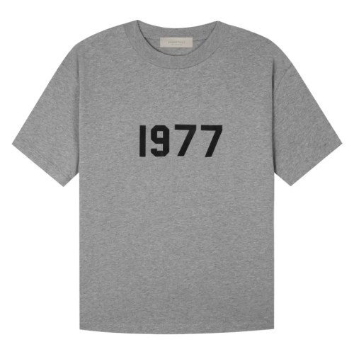 FOG Fear of God 22 Reunion Line 1977 short -sleeved Essentials casual T -shirt  Dark gray