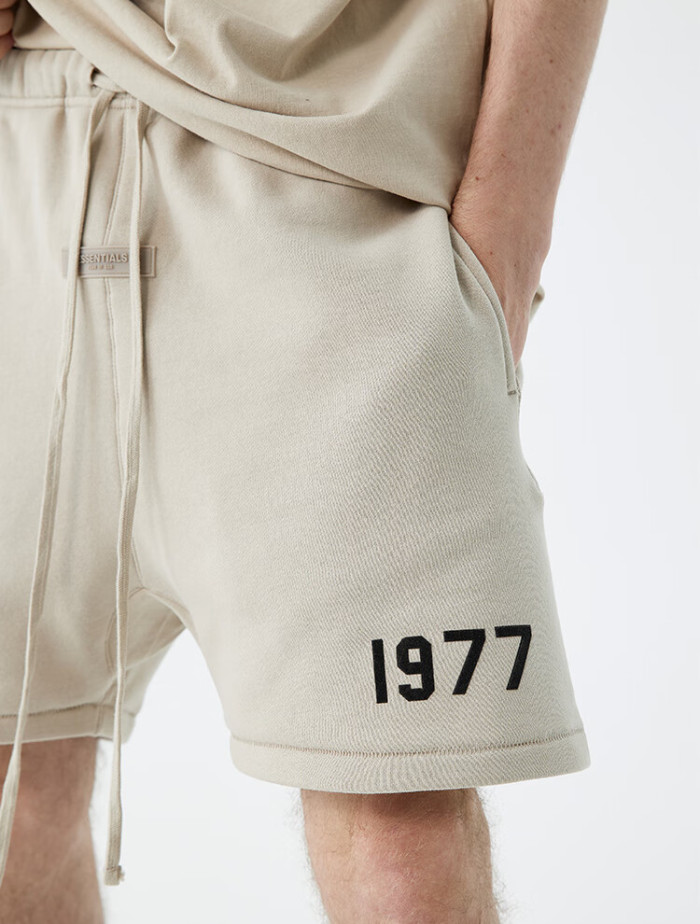 FEAR OF GOD ESSENTIALS Double stitch 1977 shorts